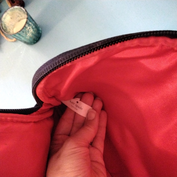 Kate Spade New York Black & White Polka Dot Laptop Sleeve - Picture 6 of 8